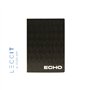 Caderno Agrafado A5 Quadriculado ECHO Preto 48Fls 1un