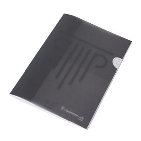 Caderno Agrafado A4 Pautado PP Ambar Preto 48Fls 1un