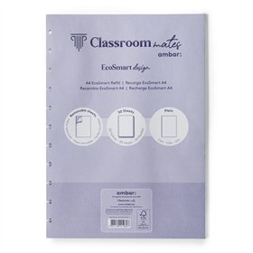 Recarga Caderno EcoSmart Ambar A4 Liso 50Fls