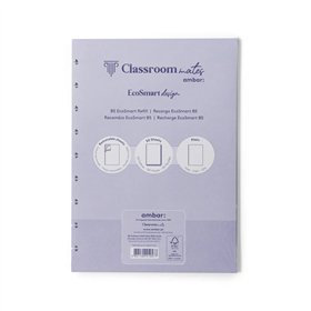 Recarga Caderno EcoSmart Ambar B5 Liso 50Fls