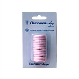 Discos para Caderno EcoSmart Ambar Rosa 11un