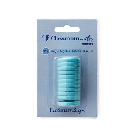 Discos para Caderno EcoSmart Ambar Azul 11un