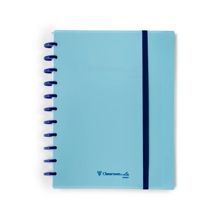 Caderno EcoSmart Classroom A4 PP Ambar Azul 100g 100Fls