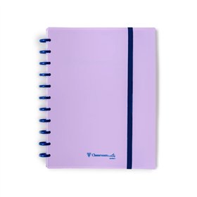 Caderno EcoSmart Classroom A4 PP Ambar Alfazema 100g 100Fls