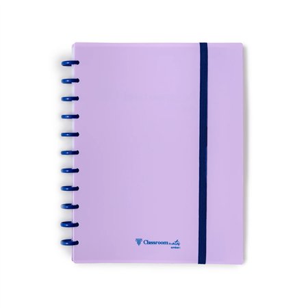 Caderno EcoSmart Classroom A4 PP Ambar Alfazema 100g 100Fls