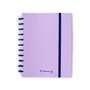 Caderno EcoSmart Classroom A4 PP Ambar Alfazema 100g 100Fls