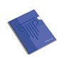 Caderno Espiral A4 Pautado PP Ambar Azul 50Fls 1un