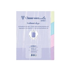 Separadores Caderno EcoSmart Ambar A5 4un