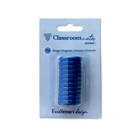 Discos para Caderno EcoSmart Ambar Azul Cobalto 11un
