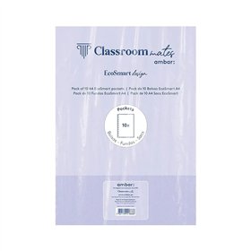 Bolsa (Micas) para Caderno EcoSmart A4 Ambar 10un