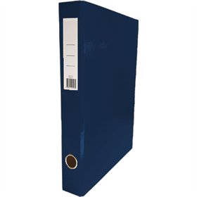 Pasta Arquivo L/E 2 Argolas 320x290x40mm Azul