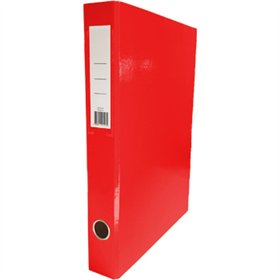 Pasta Arquivo L/E 2 Argolas 320x290x40mm Vermelho