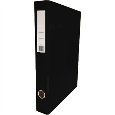 Pasta Arquivo L/E 2 Argolas 320x290x40mm Preto