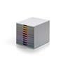 Móvel Secretária 10 Gavetas Durable Multicolor