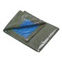 Lona Multiusos 4x5m Azul Royal e Verde
