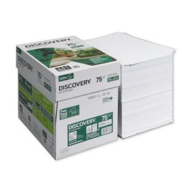 Papel 075gr Fotocopia A4 Discovery 2500Fls FAST PACK