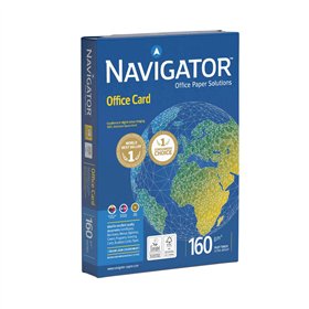 Papel 160gr Fotocopia A4 Navigator Office Card 1x250Fls