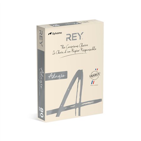 Papel Fotocopia Creme/Marfim Adagio(cd93) A4 80gr 1x500Fls