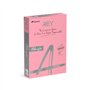 Papel Fotocopia Rosa Fluorescente Adagio A4 80gr 1x500F