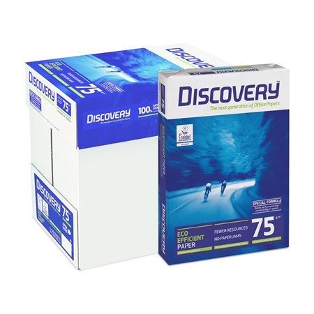 Papel 075gr Fotocopia A3 Discovery by Navigator 5x500Folhas