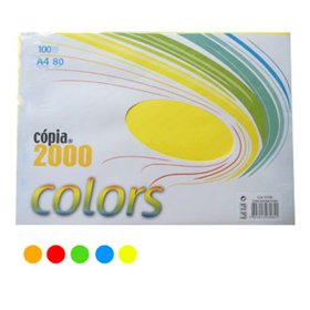 Papel Fotocopia 5 Cores Intensas A4 080gr 5x20100Fls