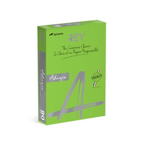 Papel Fotocopia Verde Intenso Adagio(cd52) A4 80gr  1x500Fls
