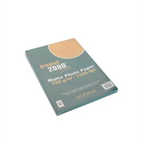 Papel A4 150g InkJet 2000 Foto Matte 50 Folhas
