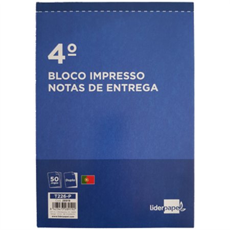 Bloco Nota de Entrega com Duplicado
