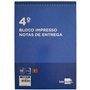 Bloco Nota de Entrega com Duplicado