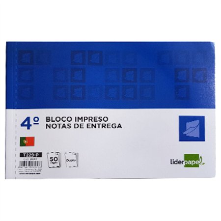 Bloco Nota de Entrega com Duplicado