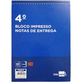 Bloco Nota de Entrega com Triplicado