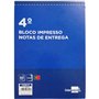 Bloco Nota de Entrega com Triplicado