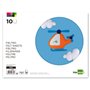 Papel de Feltro Trabalhos Manuais 210x297mm 10 Folhas