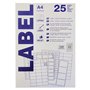 Etiquetas 045,7x021,2mm 25Fls A4 1200un