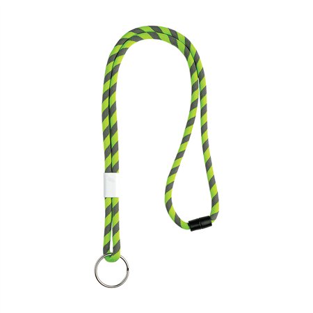 Fita Multiusos Pescoço Tubular Ajuste Metálico Verde 2x45cm