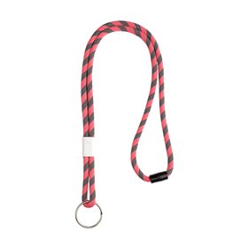 Fita Multiusos Pescoço Tubular Ajuste Metálico Rosa 2x45cm