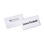 Porta-Nomes Horizontal 75x40mm Alfinete 50un