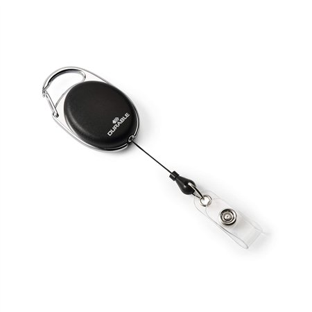Porta-Nomes Mola Cordão Extensível 10un