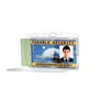 Porta-Nomes Horizontal Vertical 85x54mm para 2 Cartões 10un