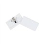 Porta-Nomes Horizontal 90x56mm Mola e Alfinete 50un