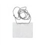Porta-Nomes Horizontal 115x85mm Fio 12un