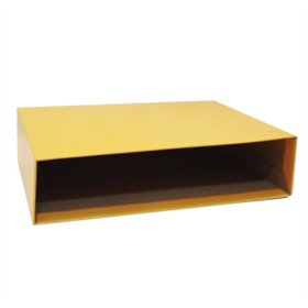Caixa Cartão Micro p/Pasta Arquivo 200AC 350x290 L80 Amarelo