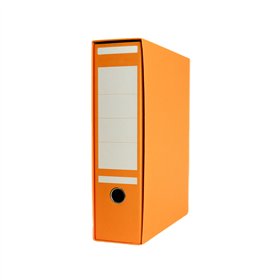 Pasta Arquivo+Cx Fixa L/L 310x290x80mm Comercial Amarelo