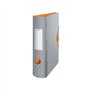 Pasta Arquivo L80 Urban Chic PP Cinza/Laranja