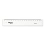 Régua Plástico Cristal 20cm Aristo Geocollege AR23022