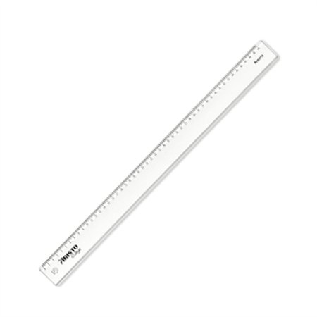 Régua Plástico Cristal 50cm Aristo Geocollege AR23050