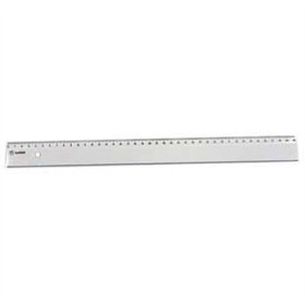 Régua Plástico Inquebrável 40cm Ramirex Transparente 25un