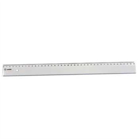 Régua Plástico Inquebrável 40cm Ramirex Transparente 25un