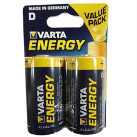 Pilhas LR20 / D Alcalinas 1.5V 15000mAh Varta Energy 2un