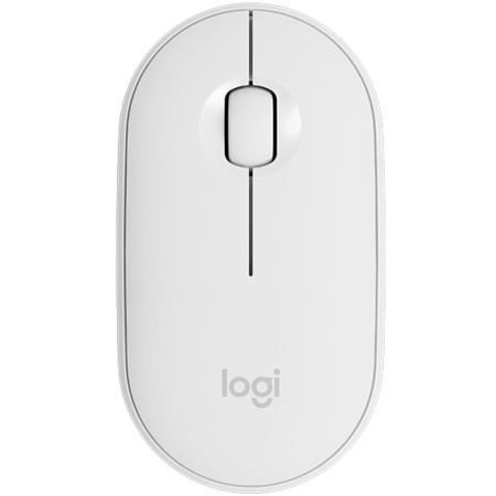 Mouse mouse logitech pebble m350 óptico sem fio sem fio 1000 dpi branco